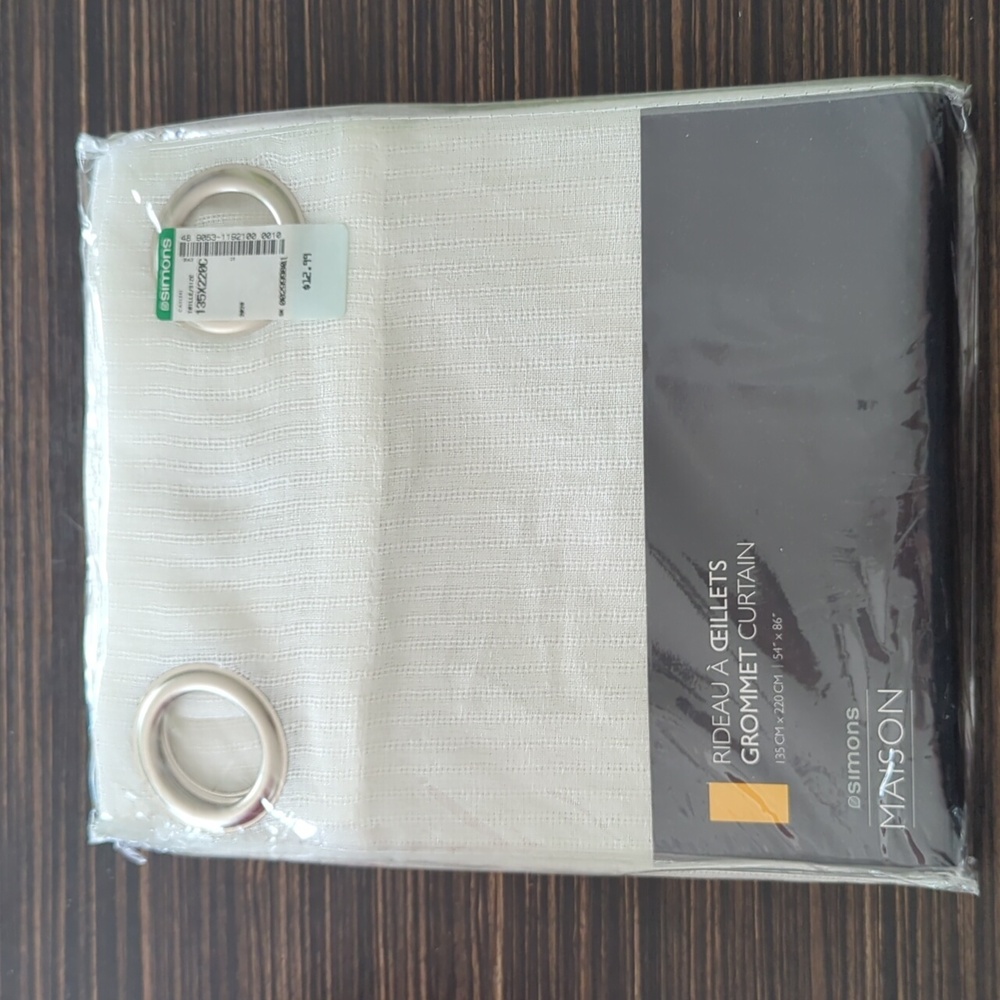Grommet Curtain from Simons (1 panel)